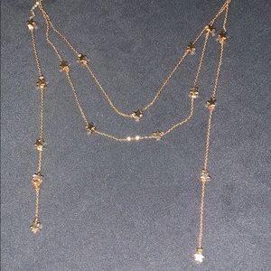 lulu’s dangly star necklace